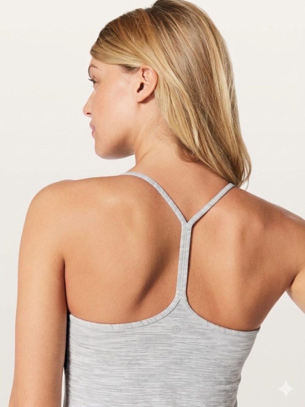 *Lululemon Power Pose Tank Light Support Wee Are From Space Nimbus 10
